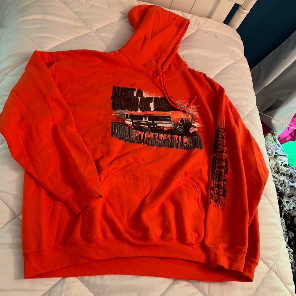 Dukes of Hazzard General Lee Hoodie Men’s 4XL